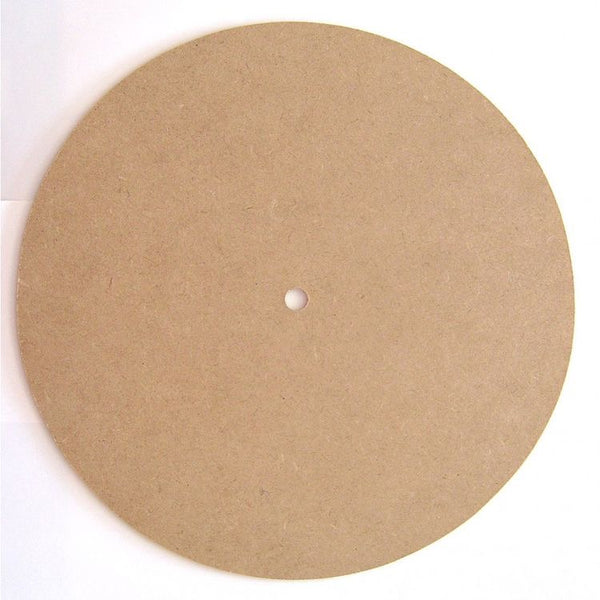 Mdf Round Clock Base : 12 Inch