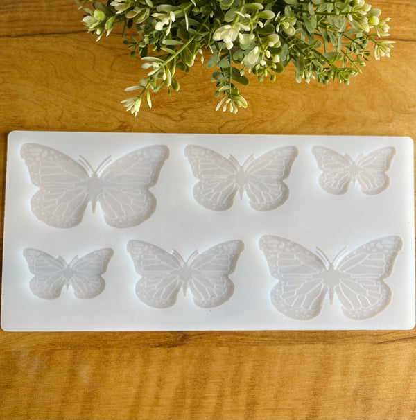 Silicone 3D Butterfly Mould