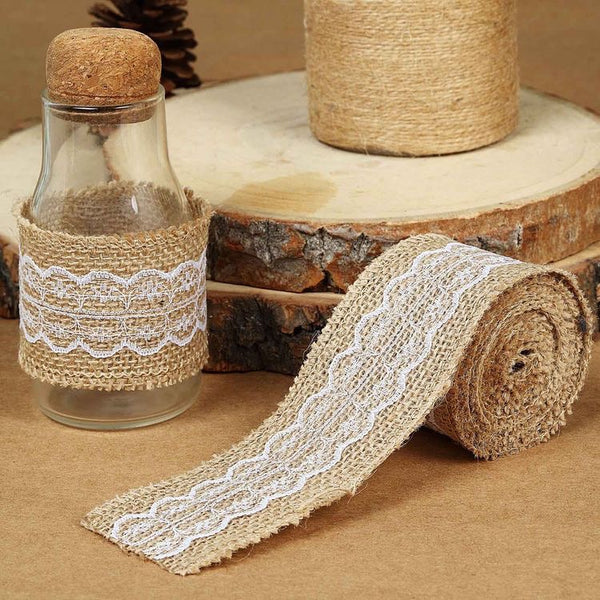 Jute Lace Roll 2mtr