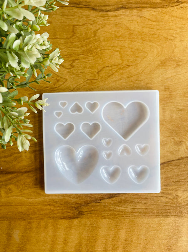 Heart Moulds 14 in 1 [13.5*12CM] : Big