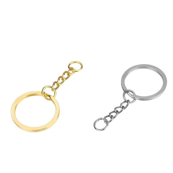 Keychain Rings - Gold [12pc]