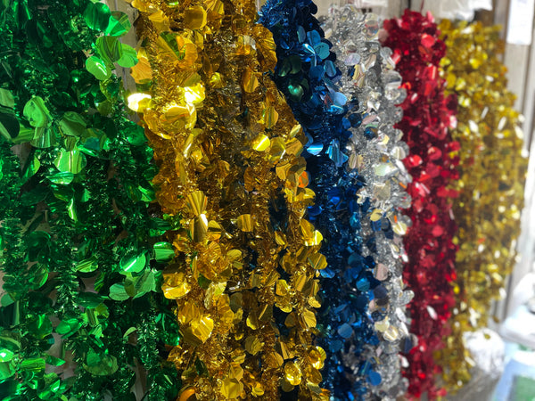 Foil Garlands : Mix Colours [Pack of 12]