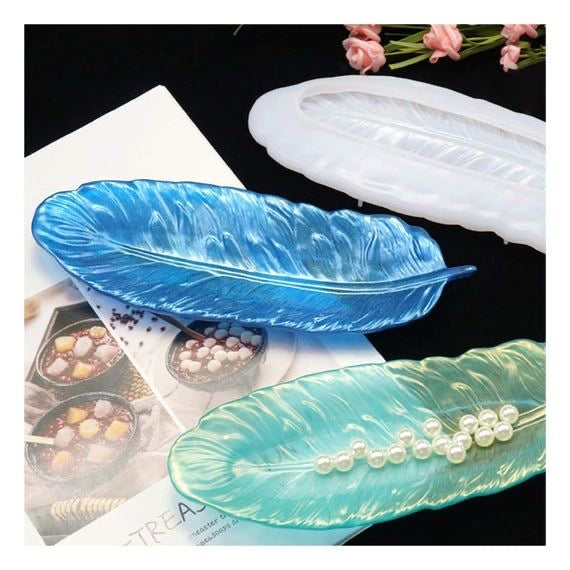 Feather Trinklet Silicone Mould