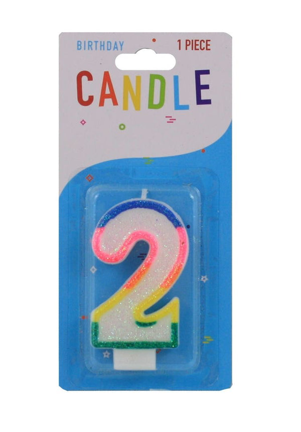 Colourful Birthday Candle -2