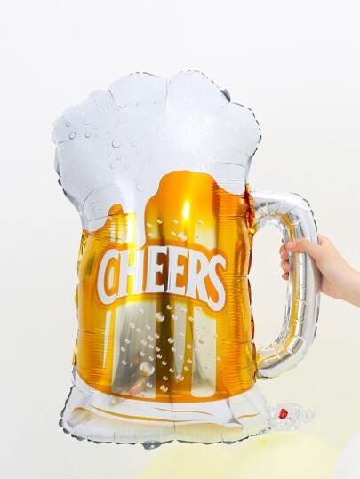 CHEERS Wine Foil Balloon : Big