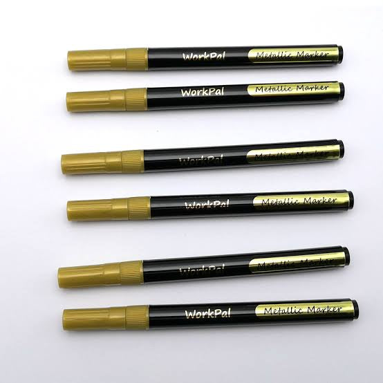 Gold Metallic Marker Pen [ 1 pc ]