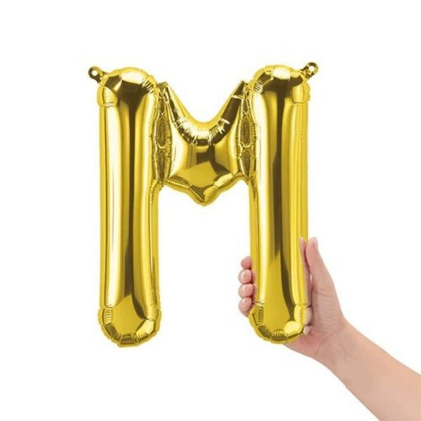 Foil Alphabet - M [16 Inches]