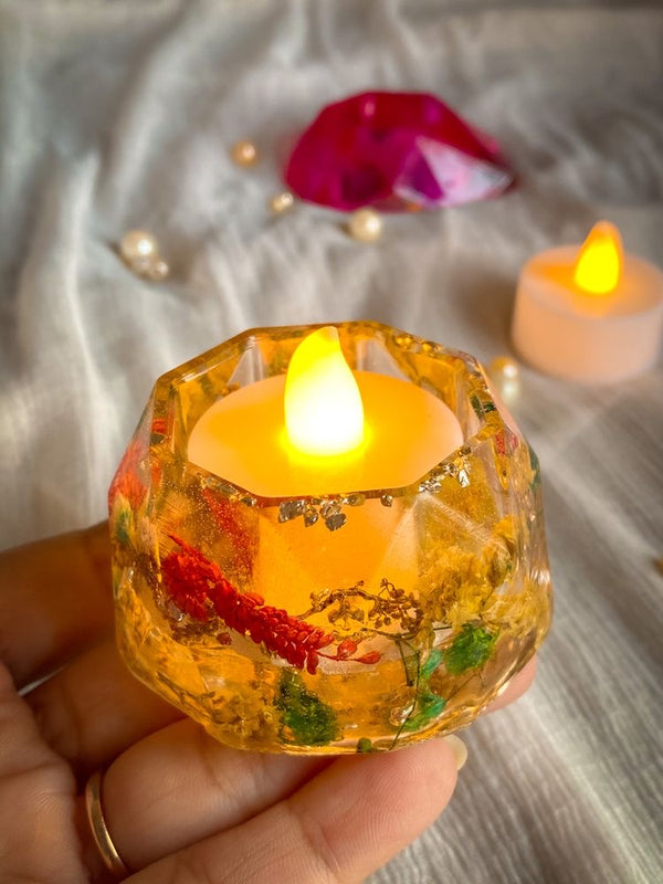 Octagon Tea light Candle Holder Mould