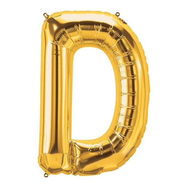 Foil Alphabet - D [16 Inches]