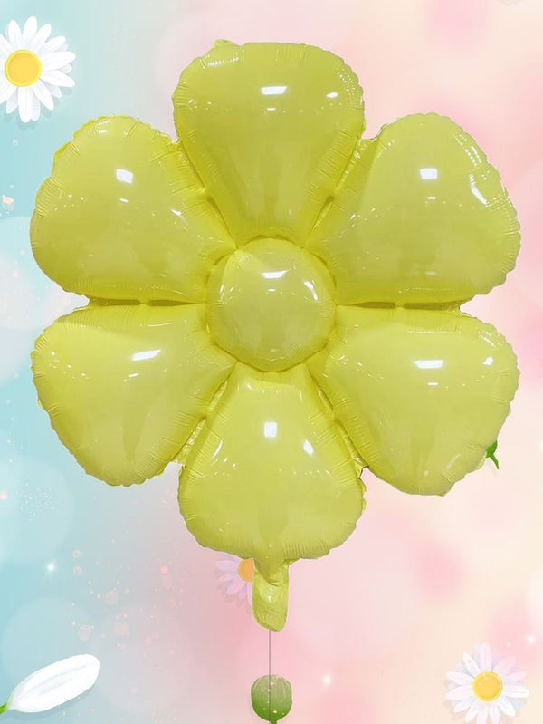 Daisy Macarons Yellow Balloon [Pack of 3]