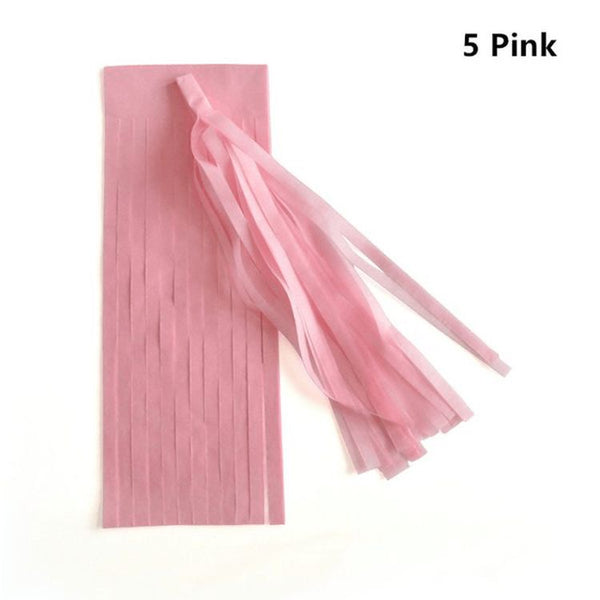 DIY Tissue Paper Tassel - Baby Pink [ Pack of 5 ]