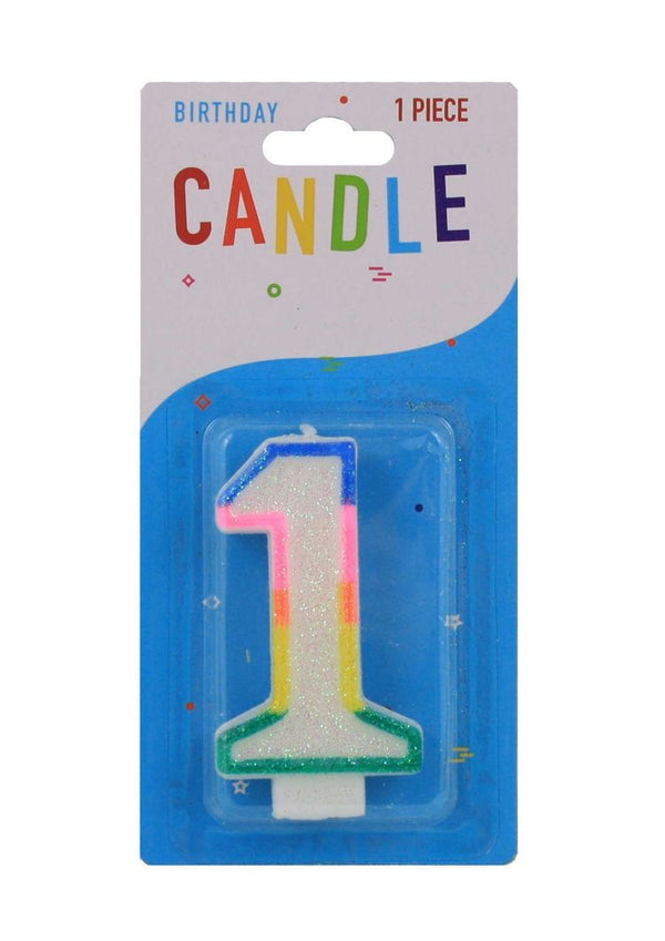 Colourful Birthday Candle -1