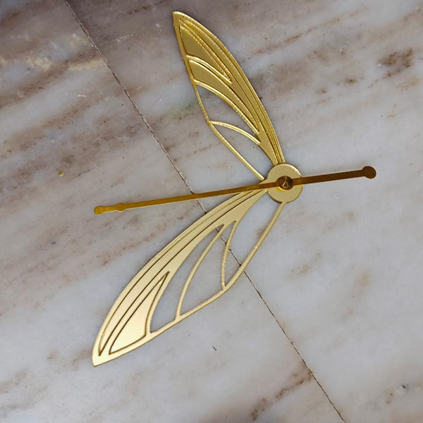 Gold Acrylic Butterfly Clock Hands