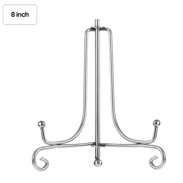 Silver Metal Stand 8 Inch