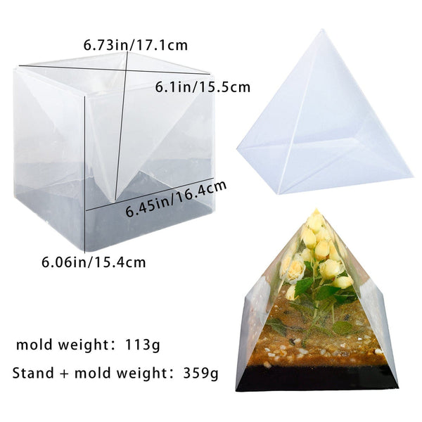 Pyramid Mould 6"