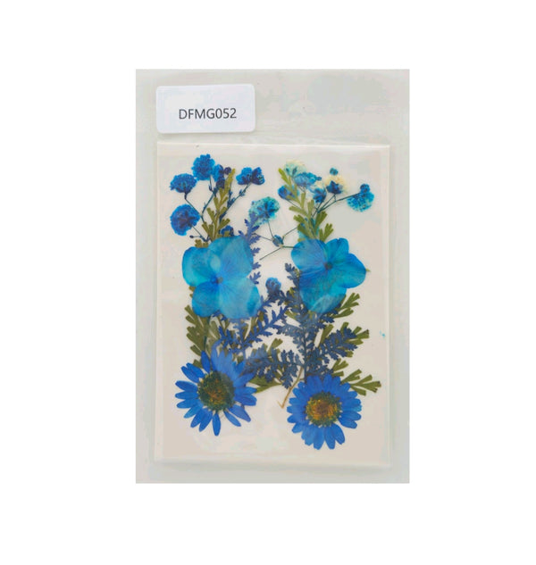 Pressed Flower Sheet : Blue