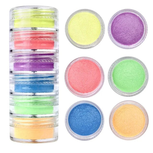 Mica Powder Kit : Pastel Rainbow Edition