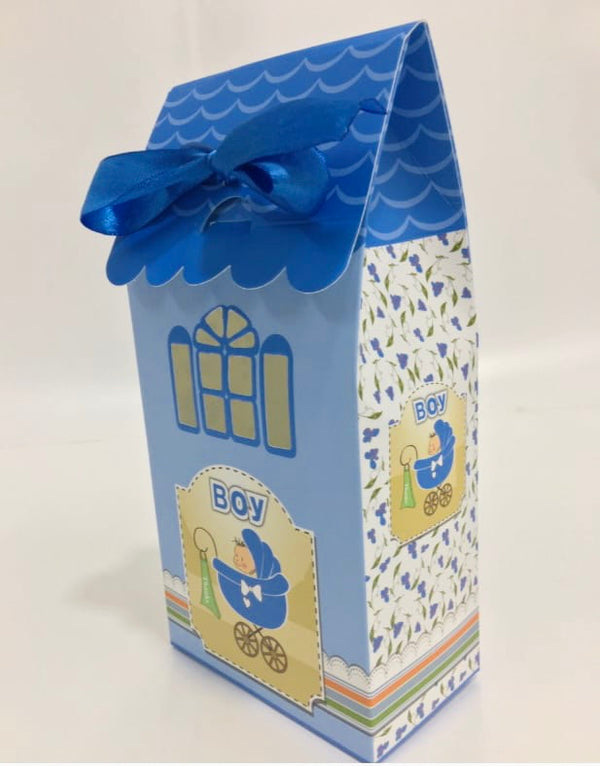 Baby Boy Announcement Boxes [Pack of 10]